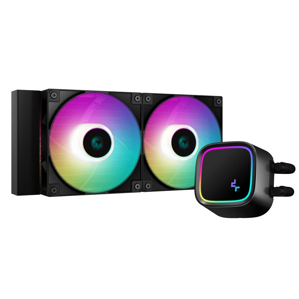 DeepCool LE520 240MM ARGB Liquid CPU Cooler - Black DeepCool LE520 240MM ARGB Liquid CPU Cooler - Black
